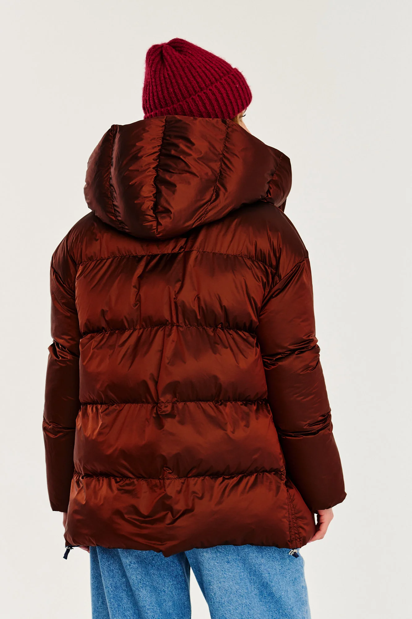 Alaska Cinnamon Cloud double-sided winter jacket - Image 14