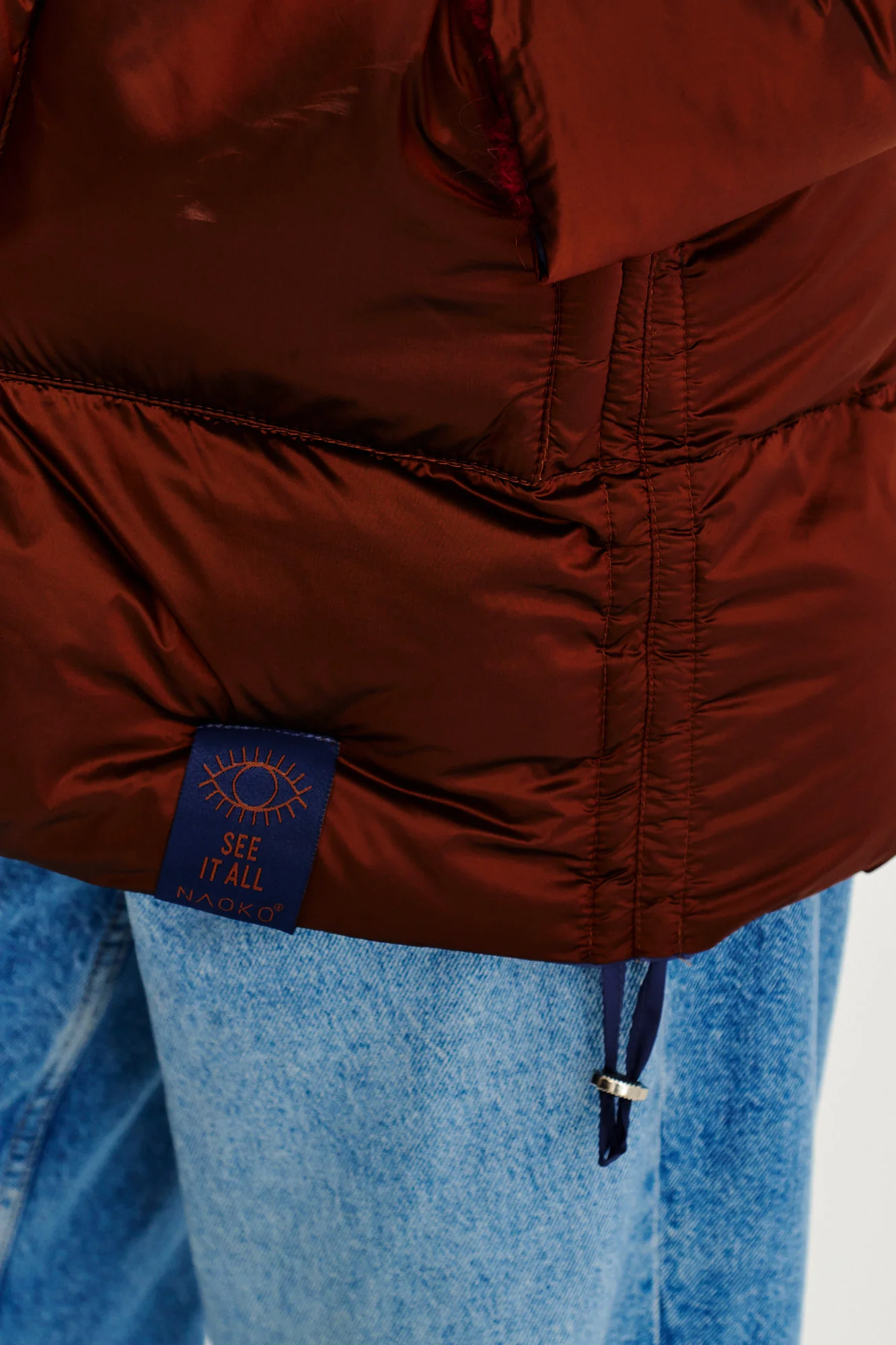 Alaska Cinnamon Cloud double-sided winter jacket - Image 15
