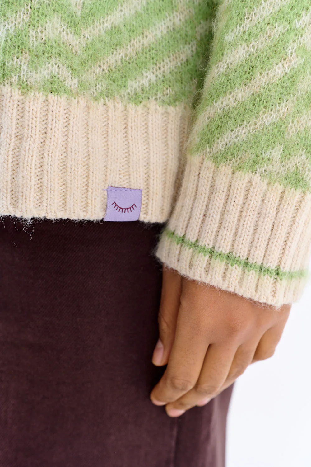 Almost Silence polo sweater with mohair - Image 4