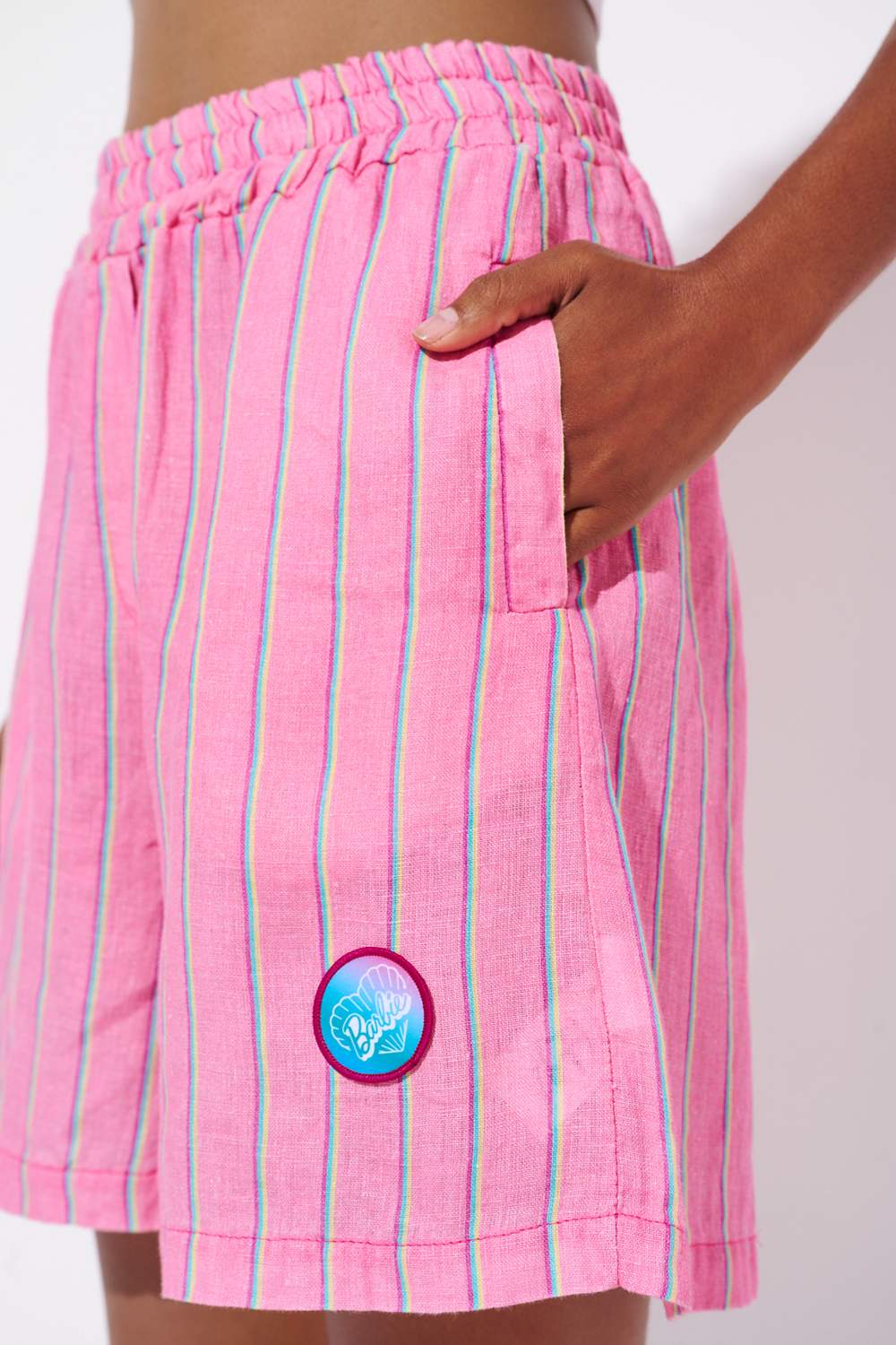 Barbie Club Linen Shorts - Image 4