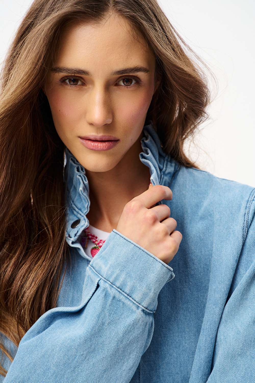 Berry Club Denim Shirt - Image 3