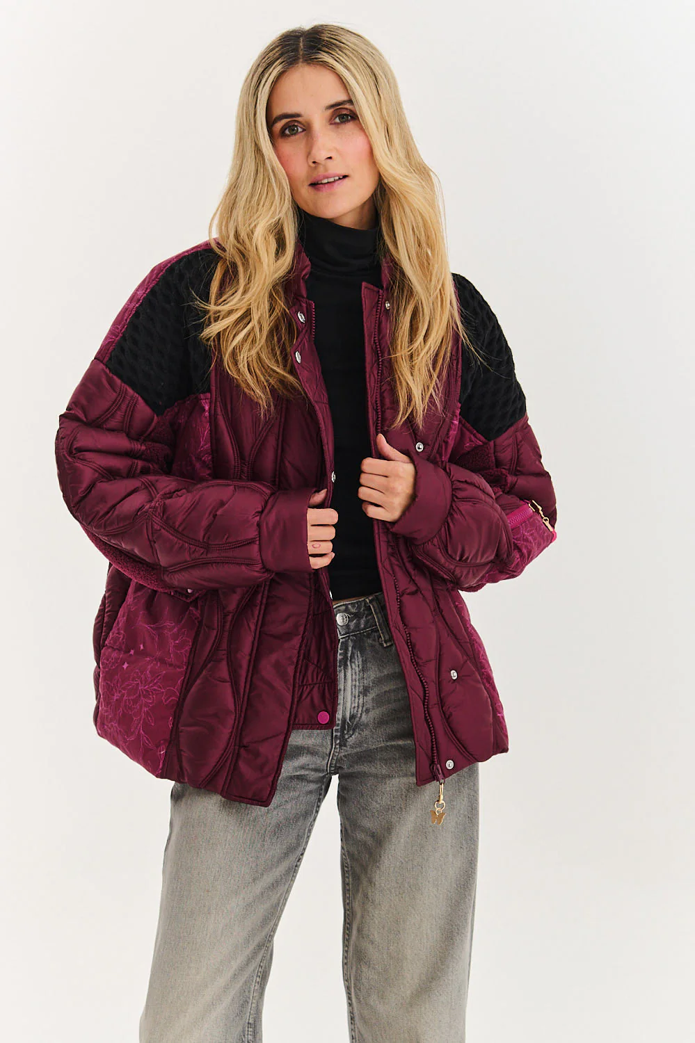 Berry Snuggle bomber jacket - Image 8