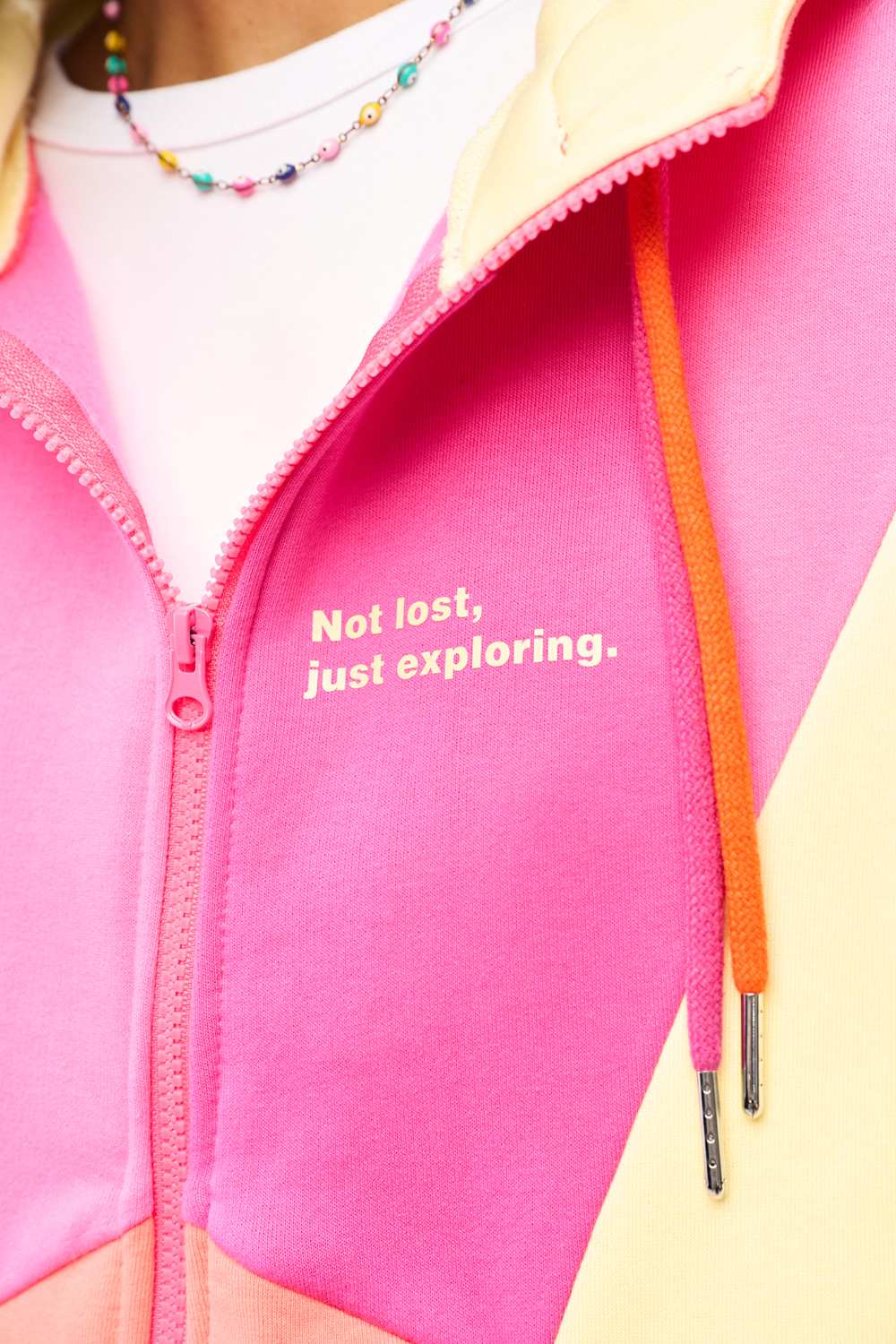 Follow The Feelings zip-up hoodie - Image 3