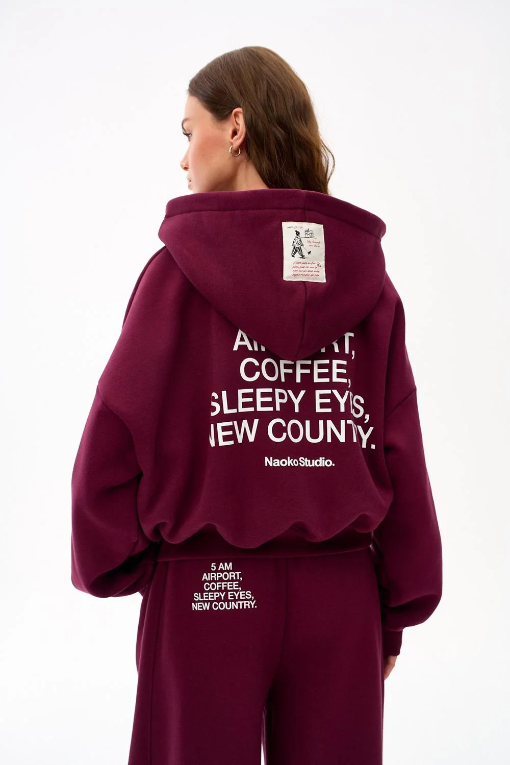 Boarding Soon Zip-Up Sweatshirt - Image 4