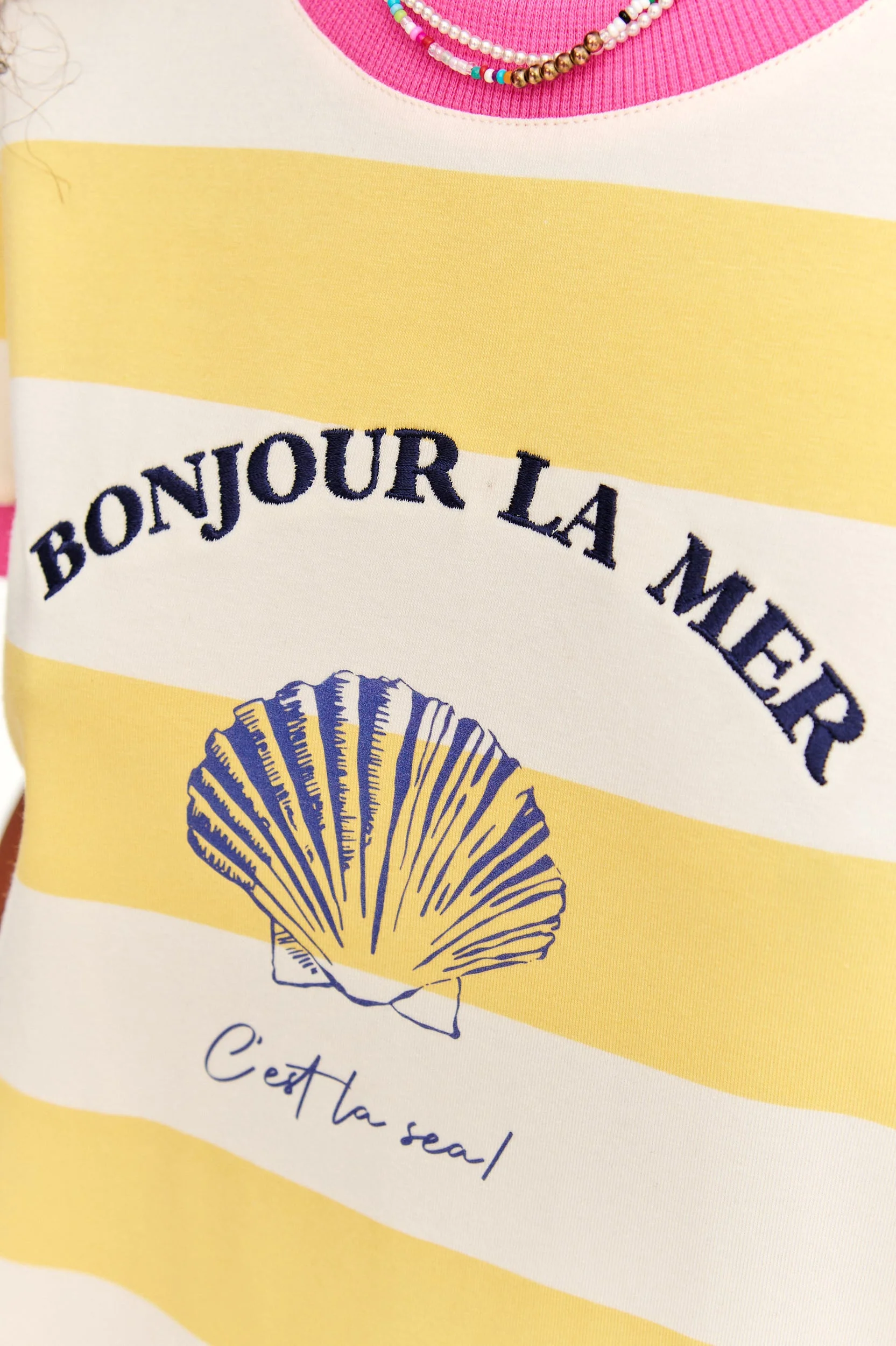 Bonjour La Mer T-shirt - Image 3