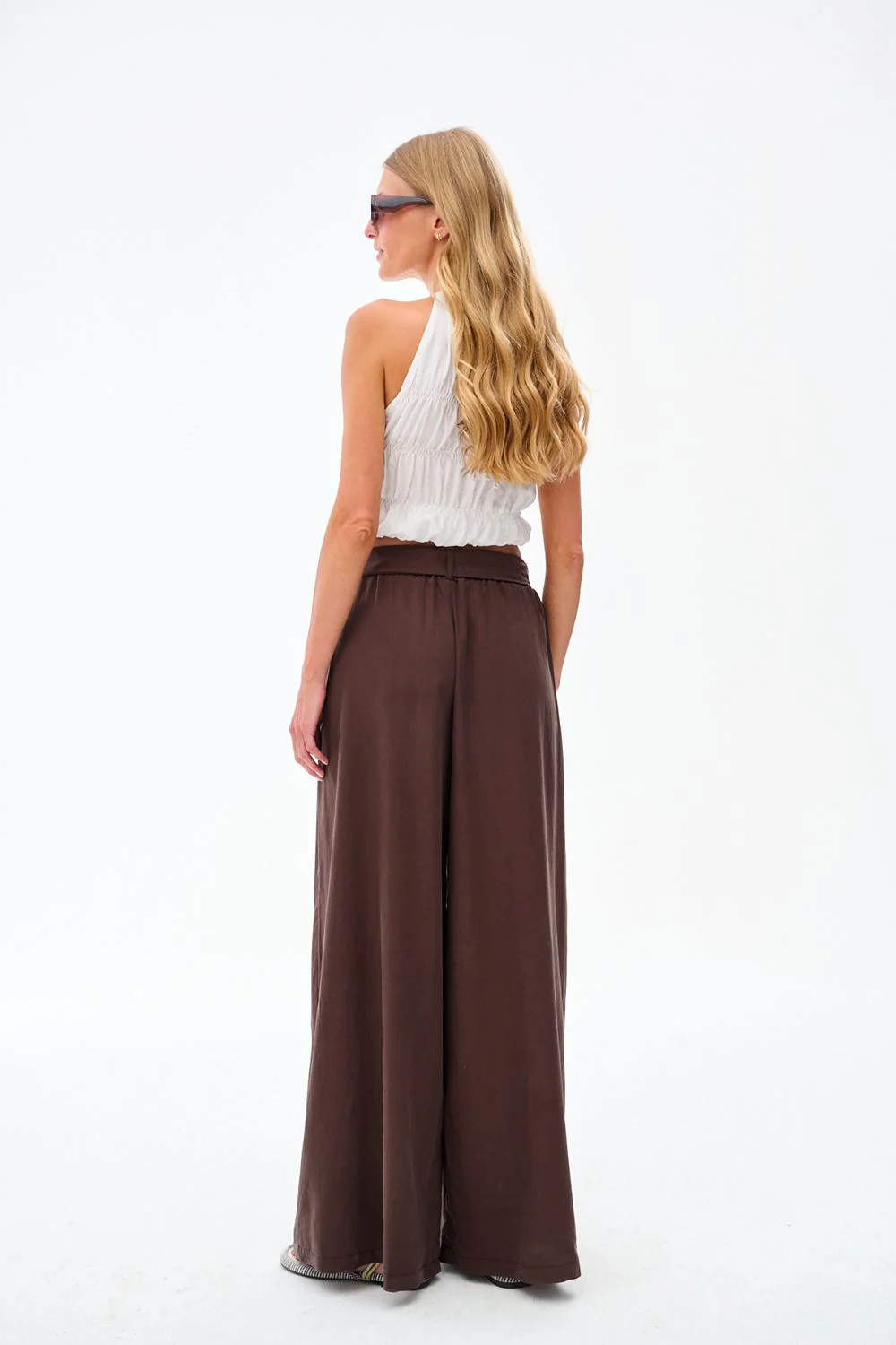Chocolate Shore Wide-Leg Pants - Image 5