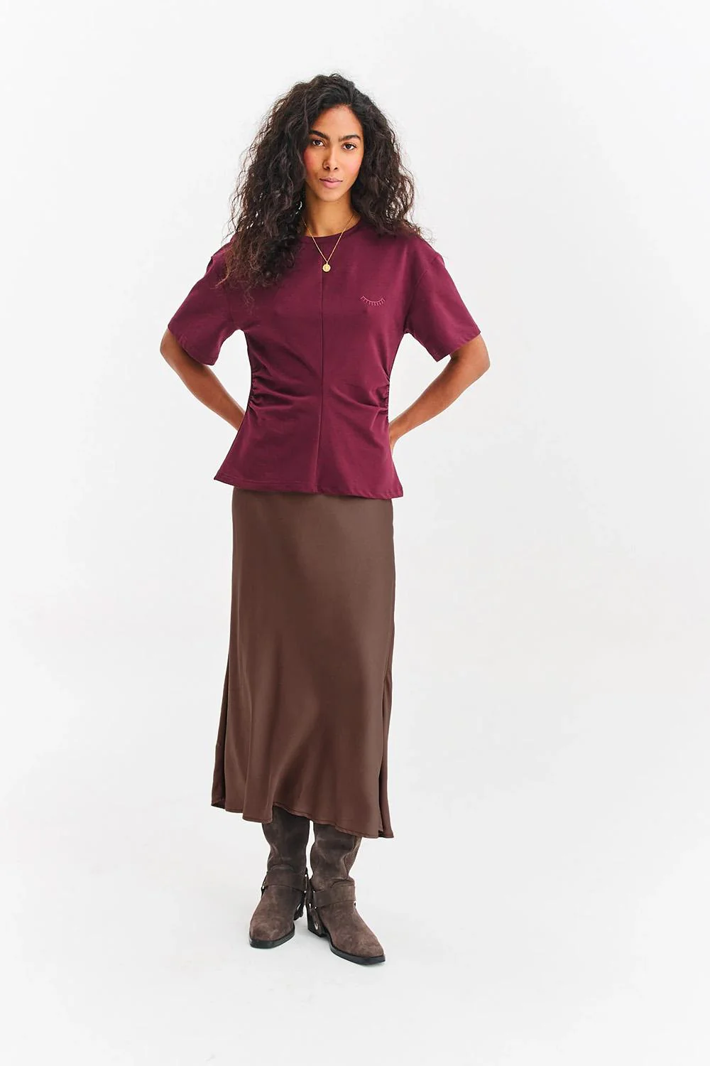 Chocolate Touch midi skirt - Image 13