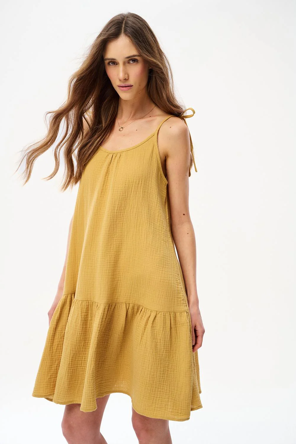 Choose Sunshine Muslin Dress - Image 3