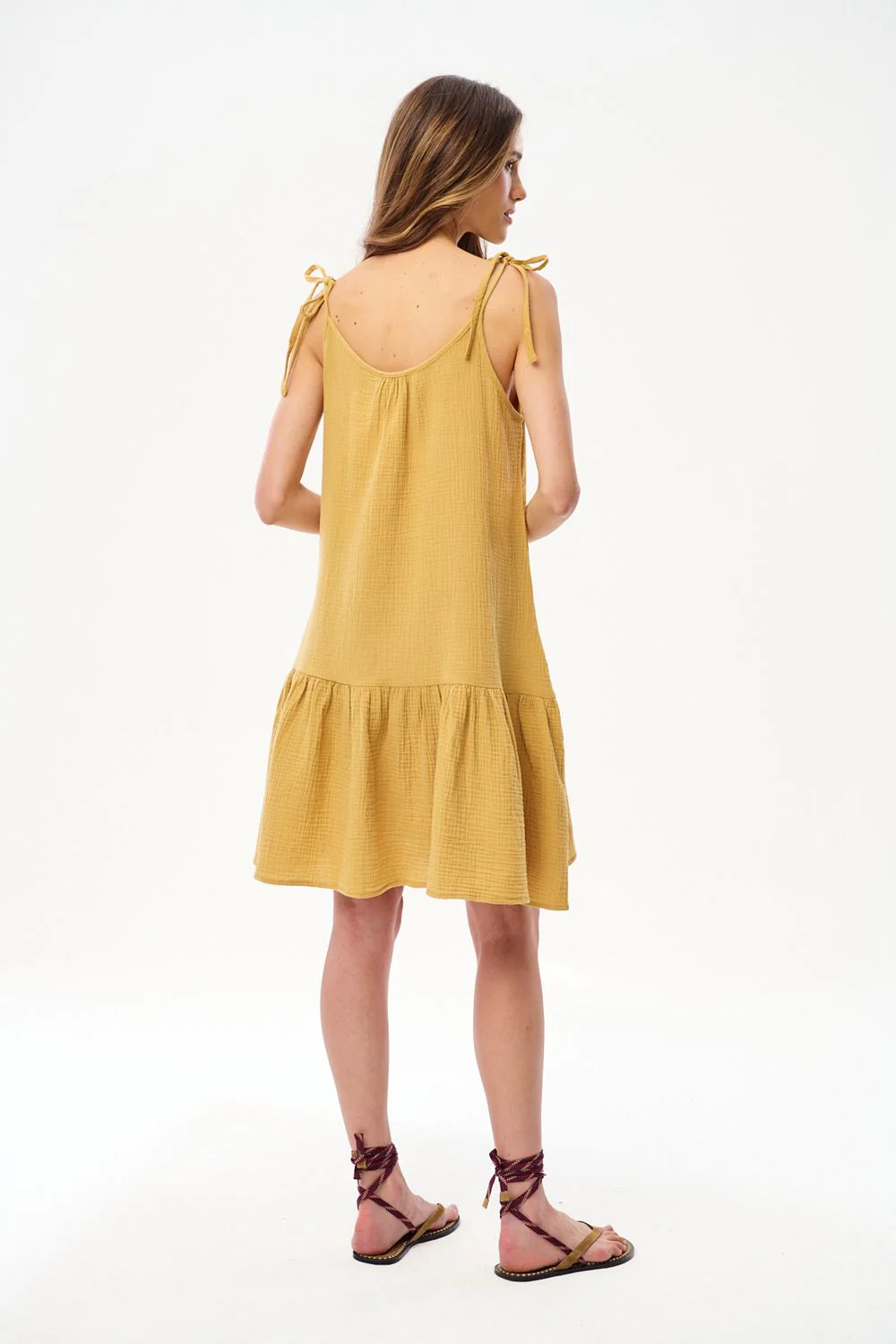 Choose Sunshine Muslin Dress - Image 4
