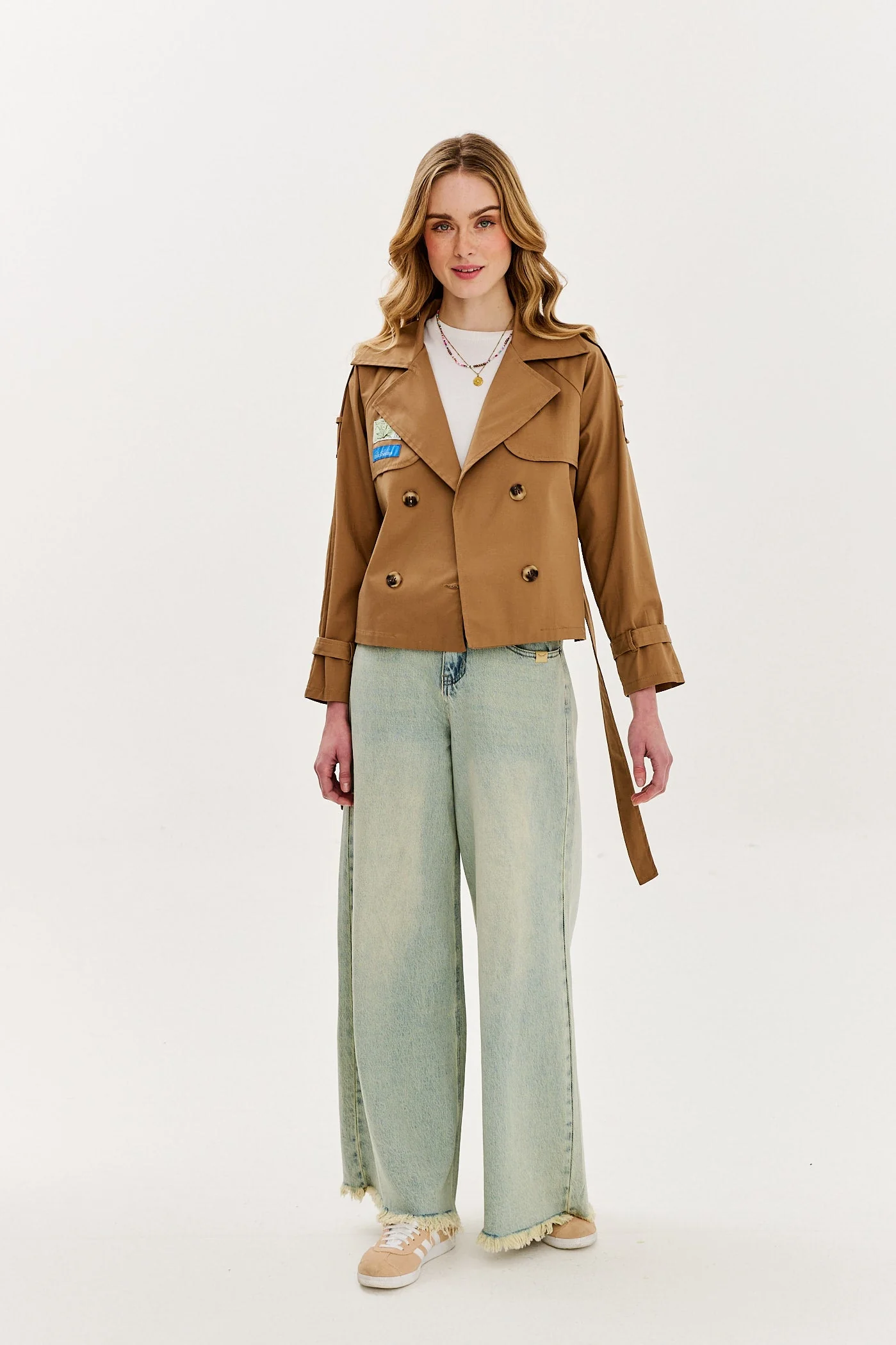 Classic Bloom short trench - Image 7