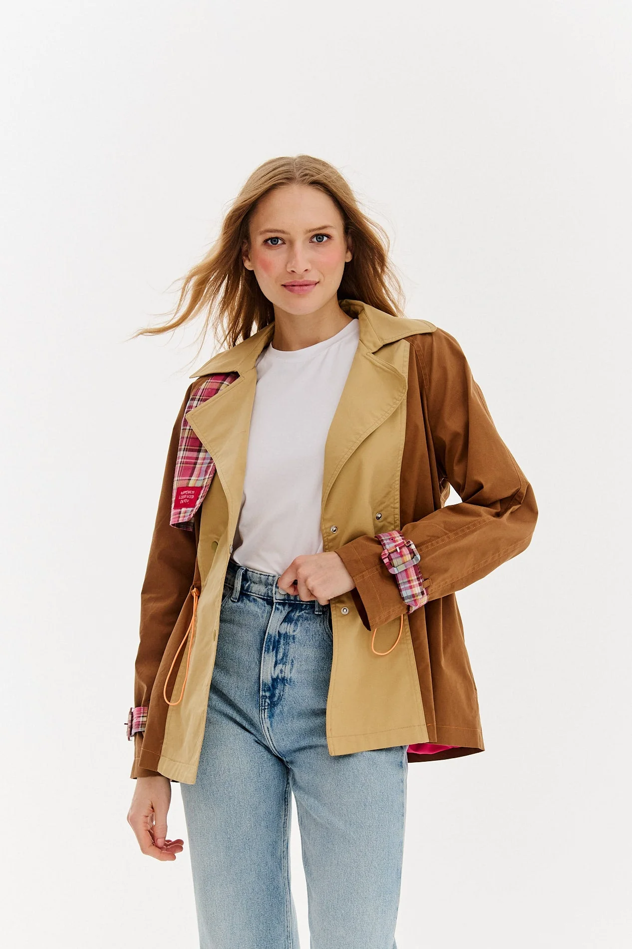 Coffee Break short trench coat - Image 11