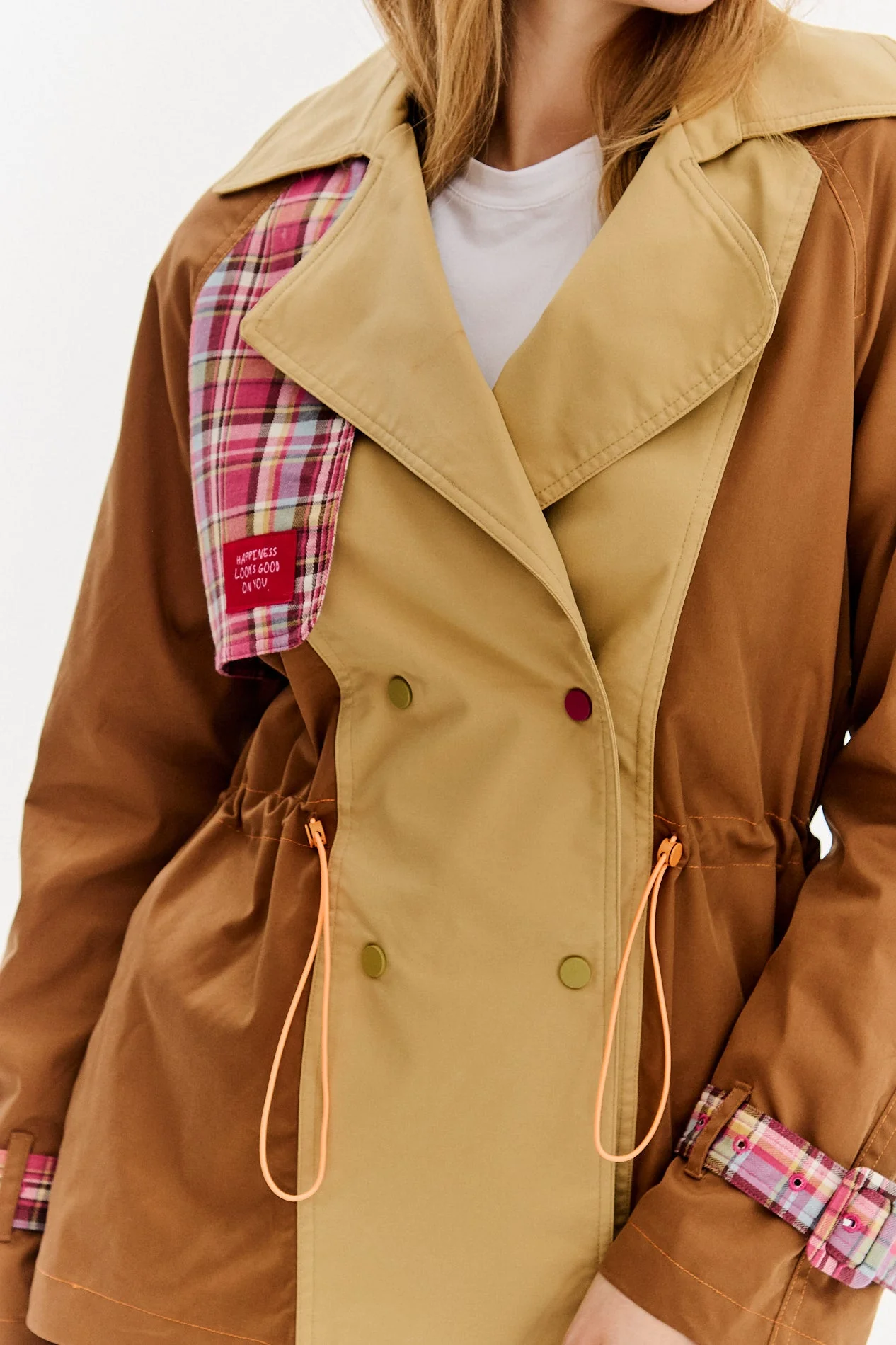 Coffee Break short trench coat - Image 13