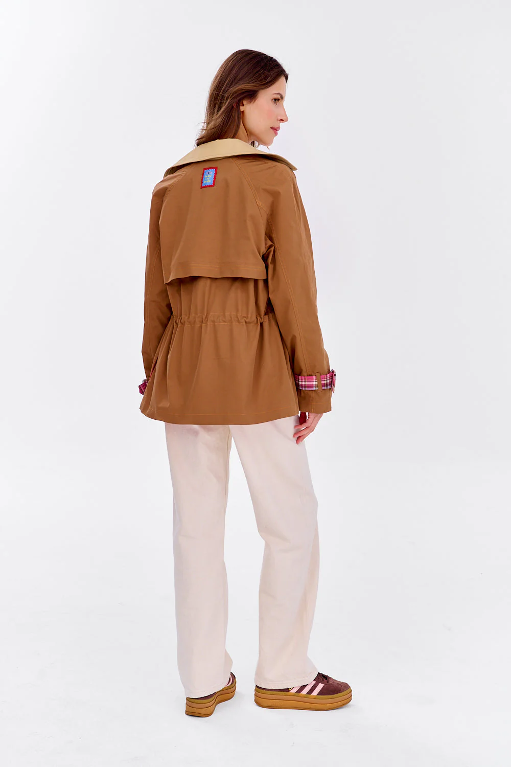 Coffee Break short trench coat - Image 15