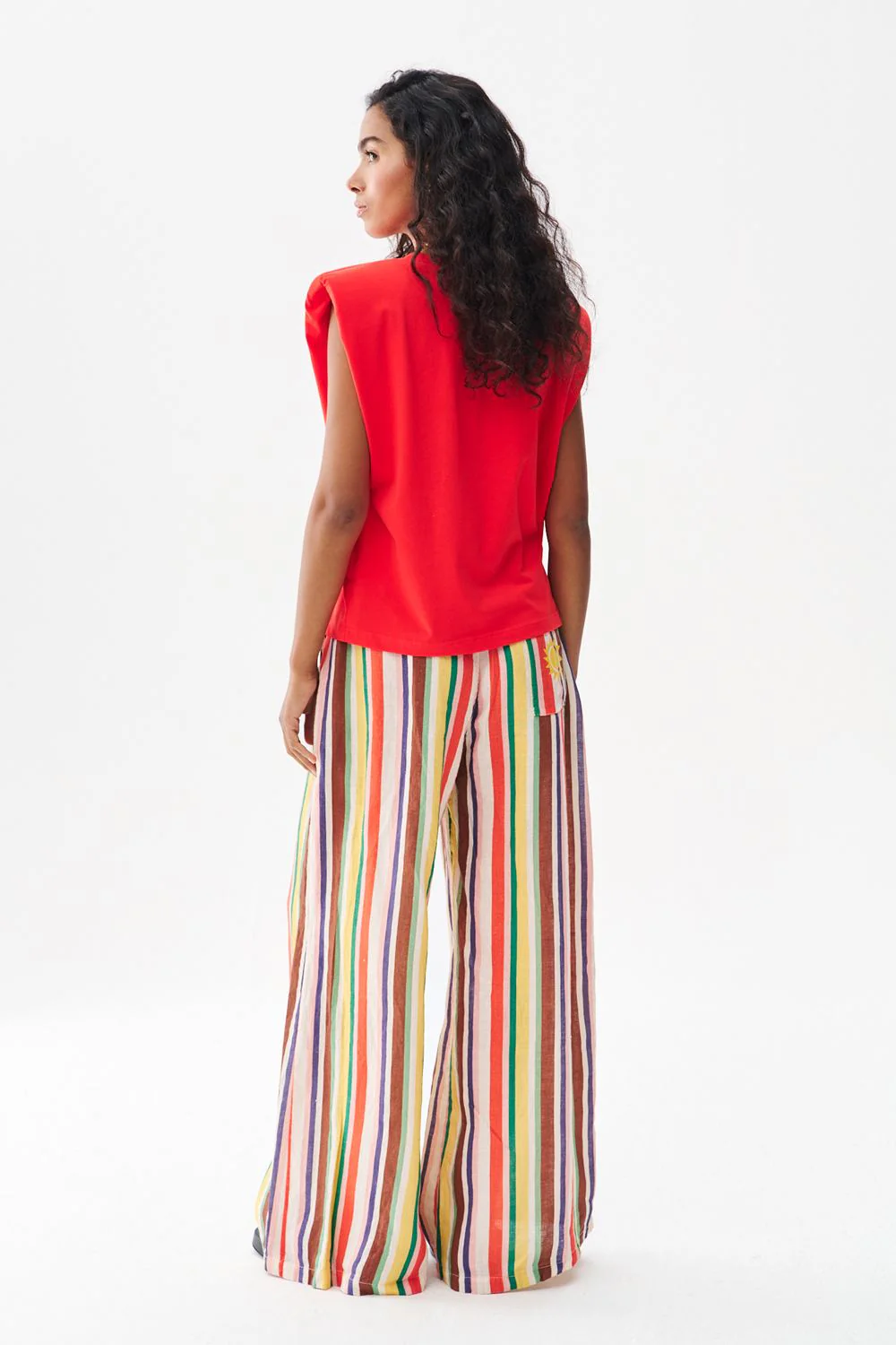 Copacabana Wide-Leg Linen Pants - Image 5