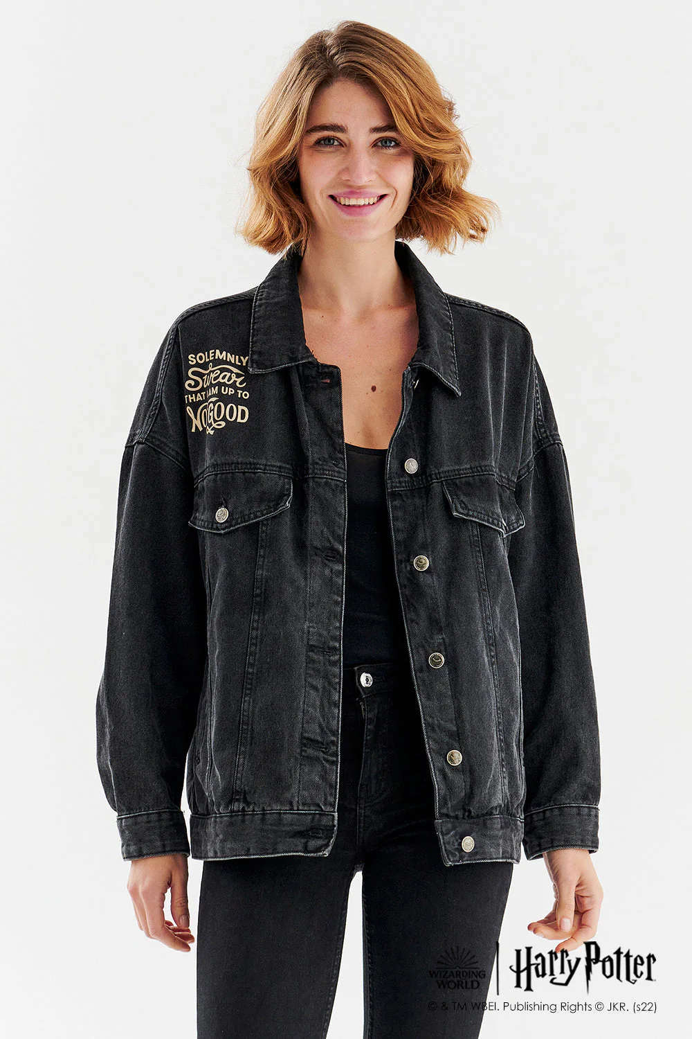 Dobby denim jacket - Image 17
