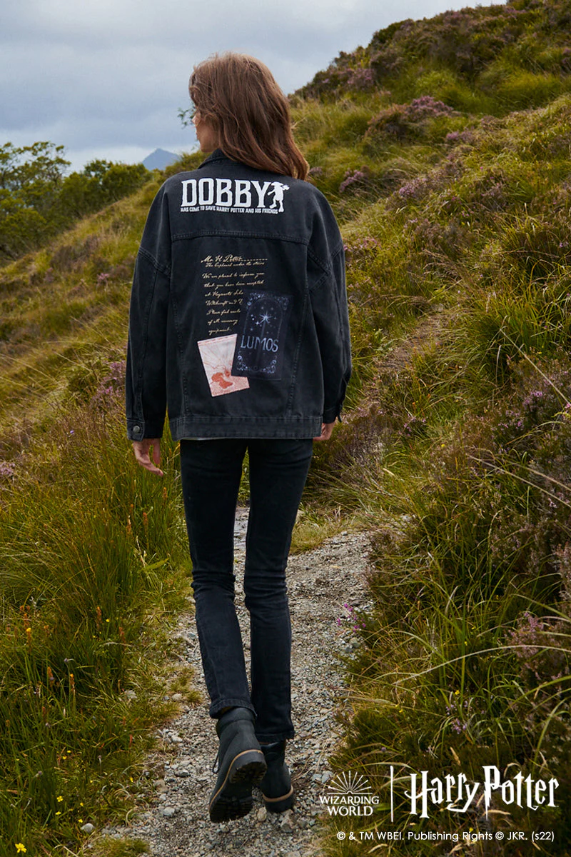 Dobby denim jacket - Image 9
