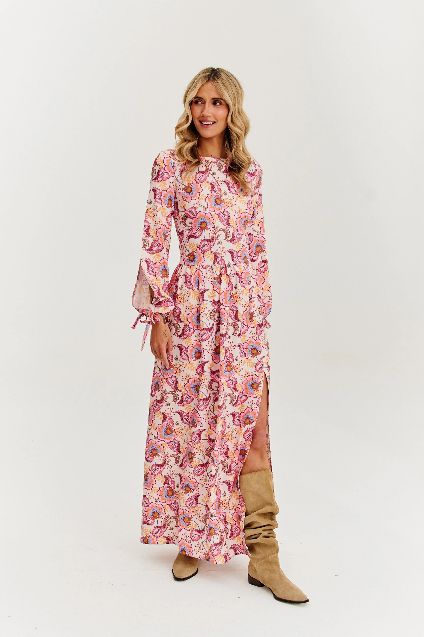 Dreamfield cracked-sleeve maxi dress - Image 6