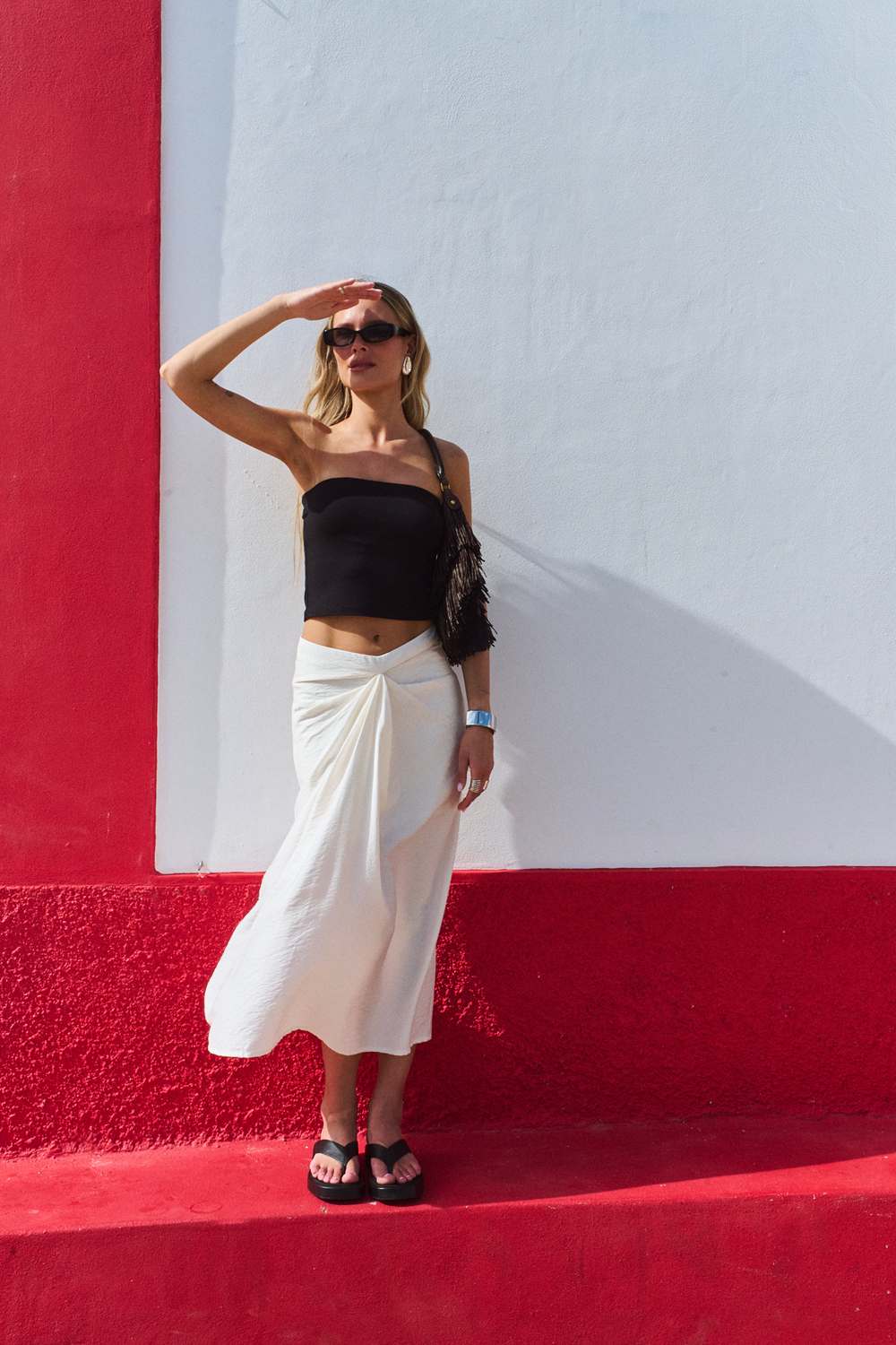 Dune Twist Long Skirt - Image 2