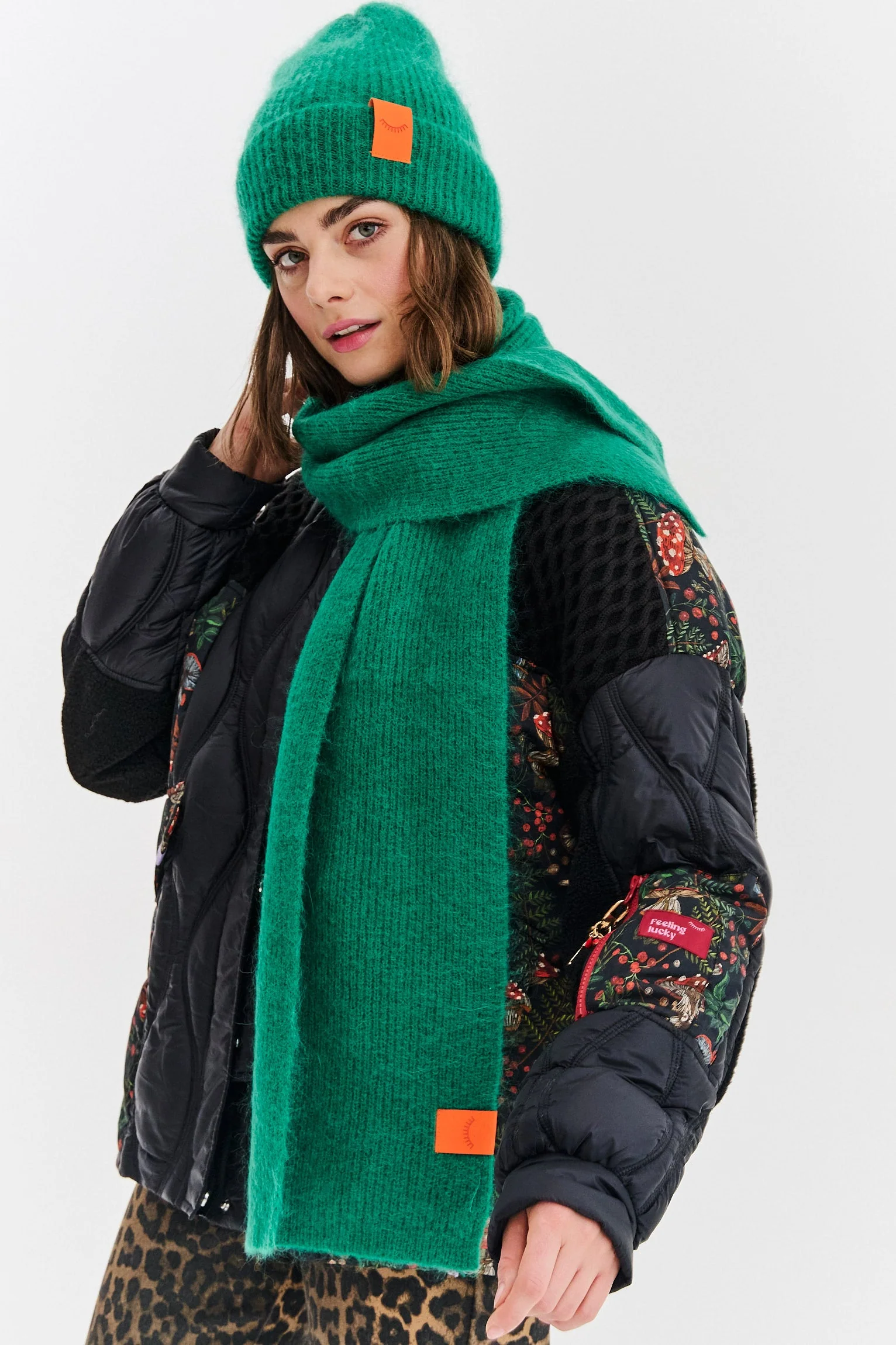 Fairytale Forest quilted bomber jacket - Image 3