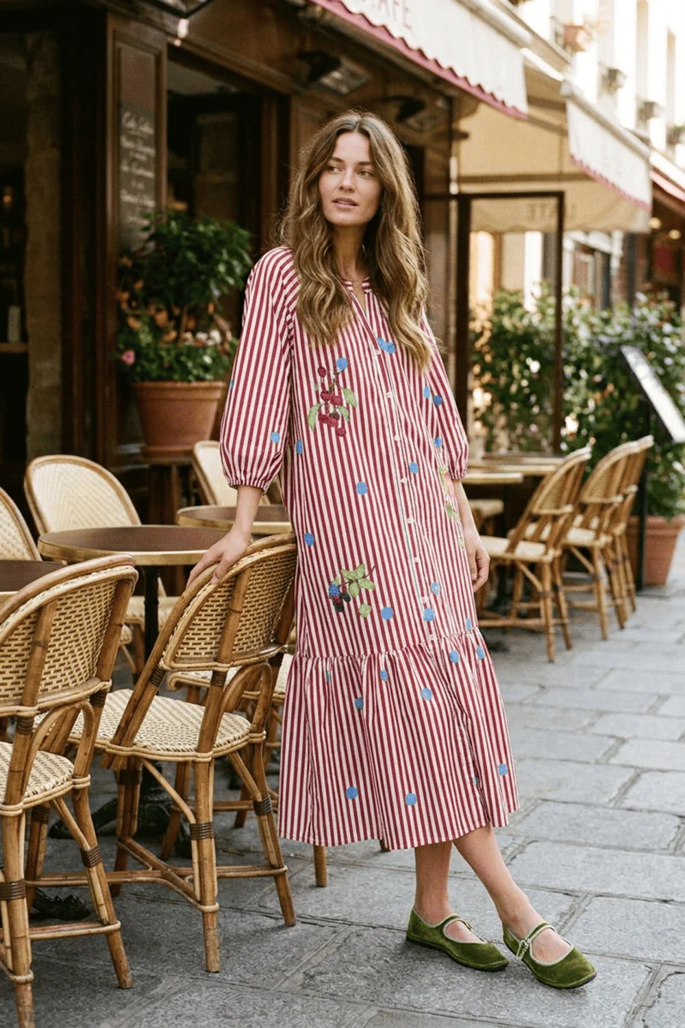 Farm Charm Midi Dress