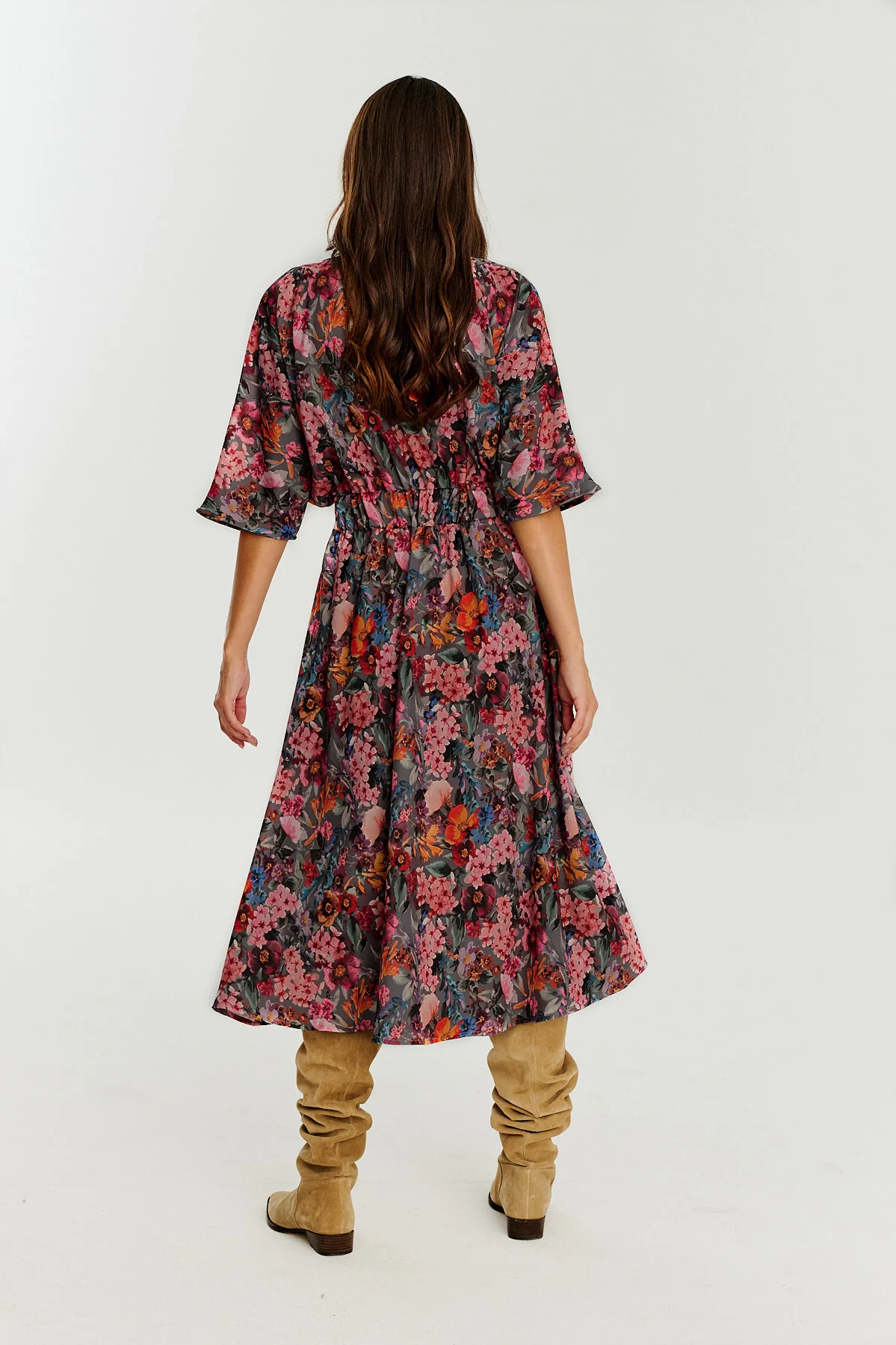 Floral Sweetness midi dress - Image 3