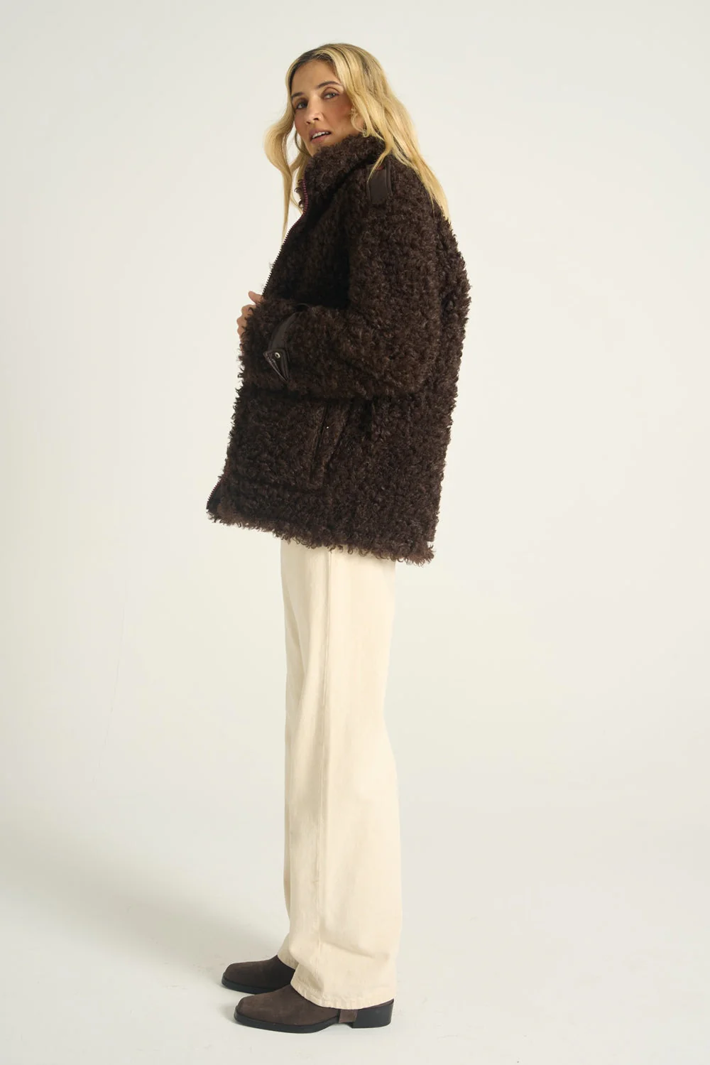 Fluffy Mocha Moonrise Jacket - Image 29
