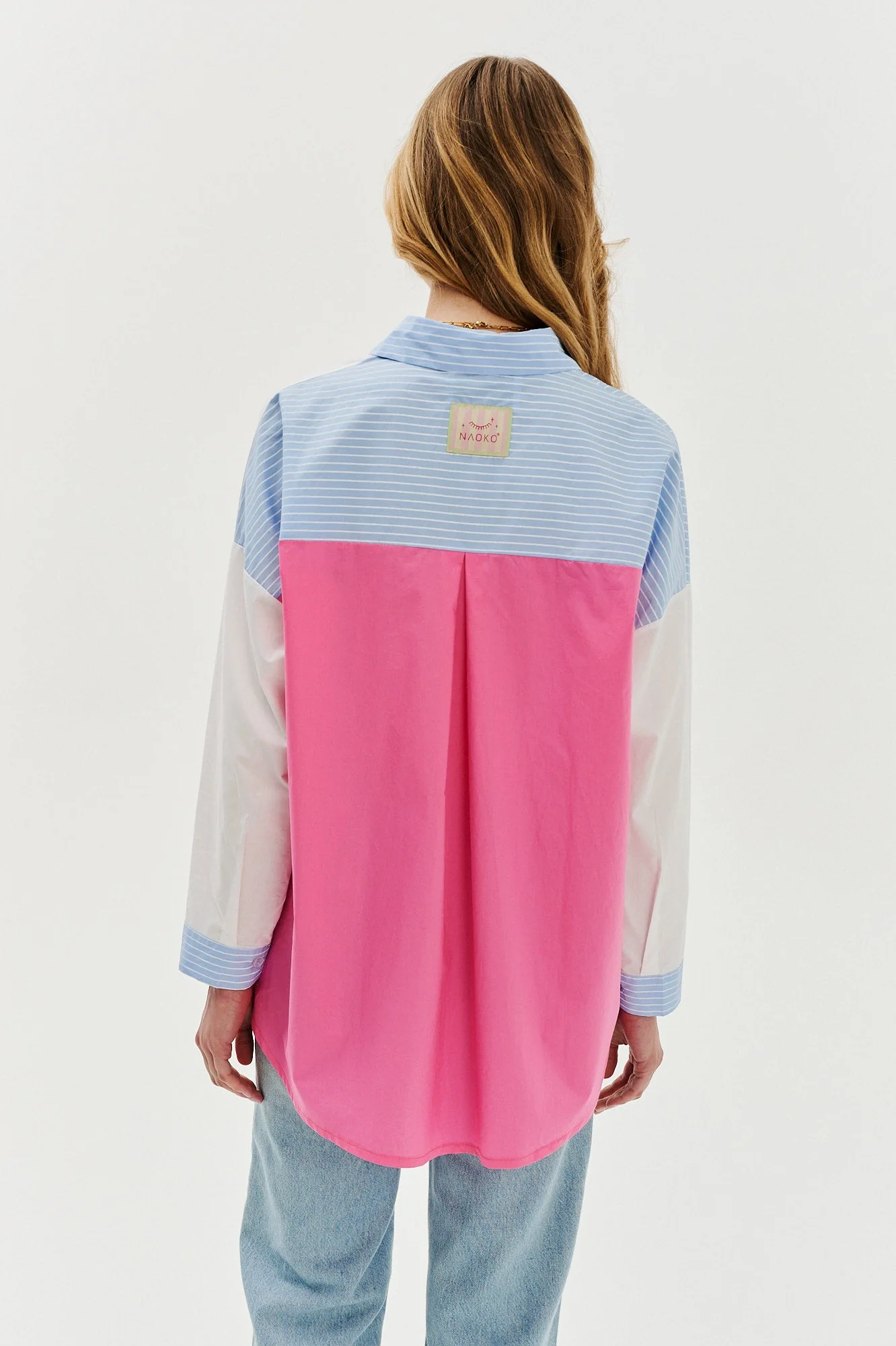 Fresh Attitude's blended fabric shirt - Image 5