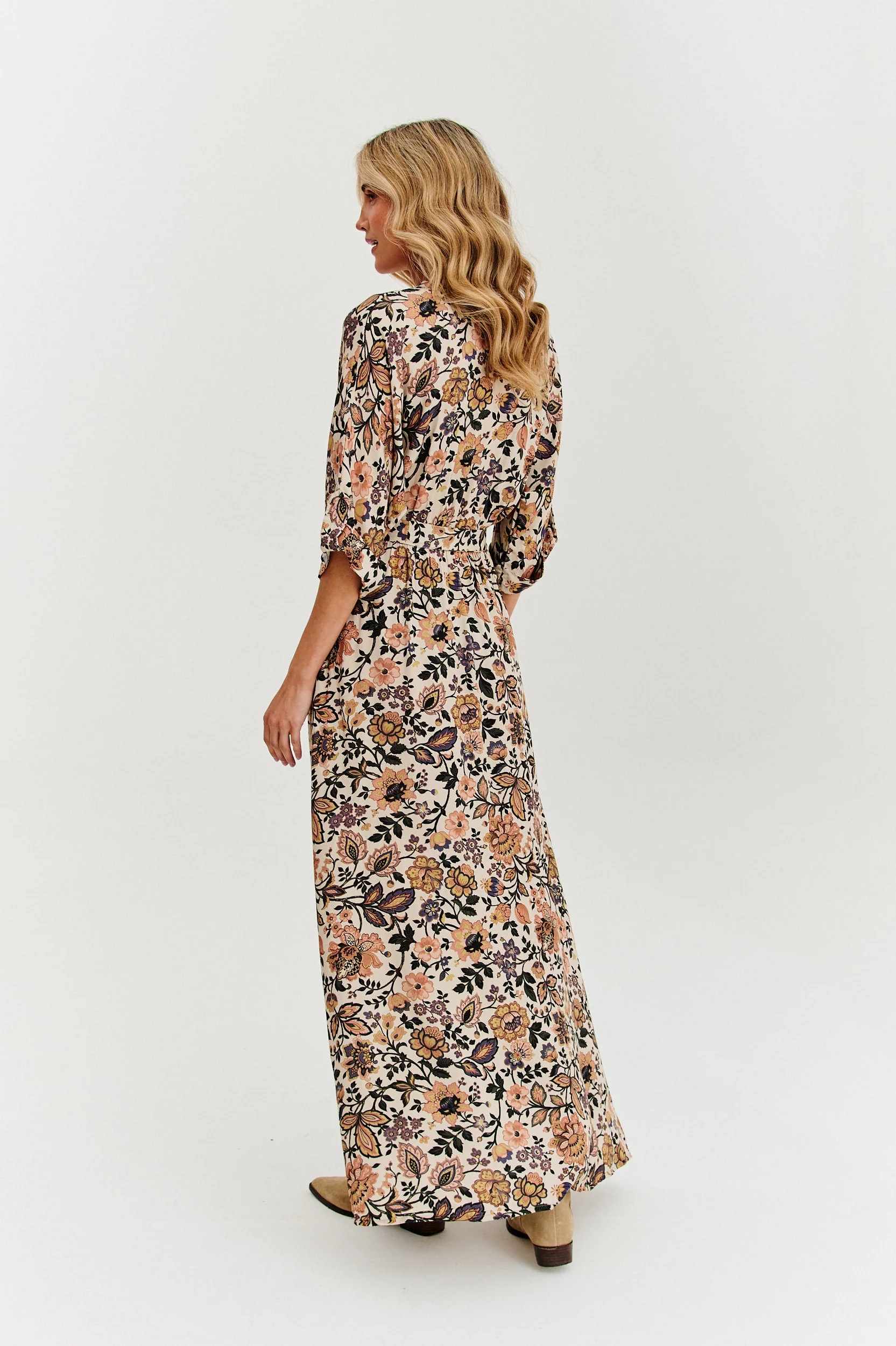 Gypsy Dream long dress with binding - Image 11