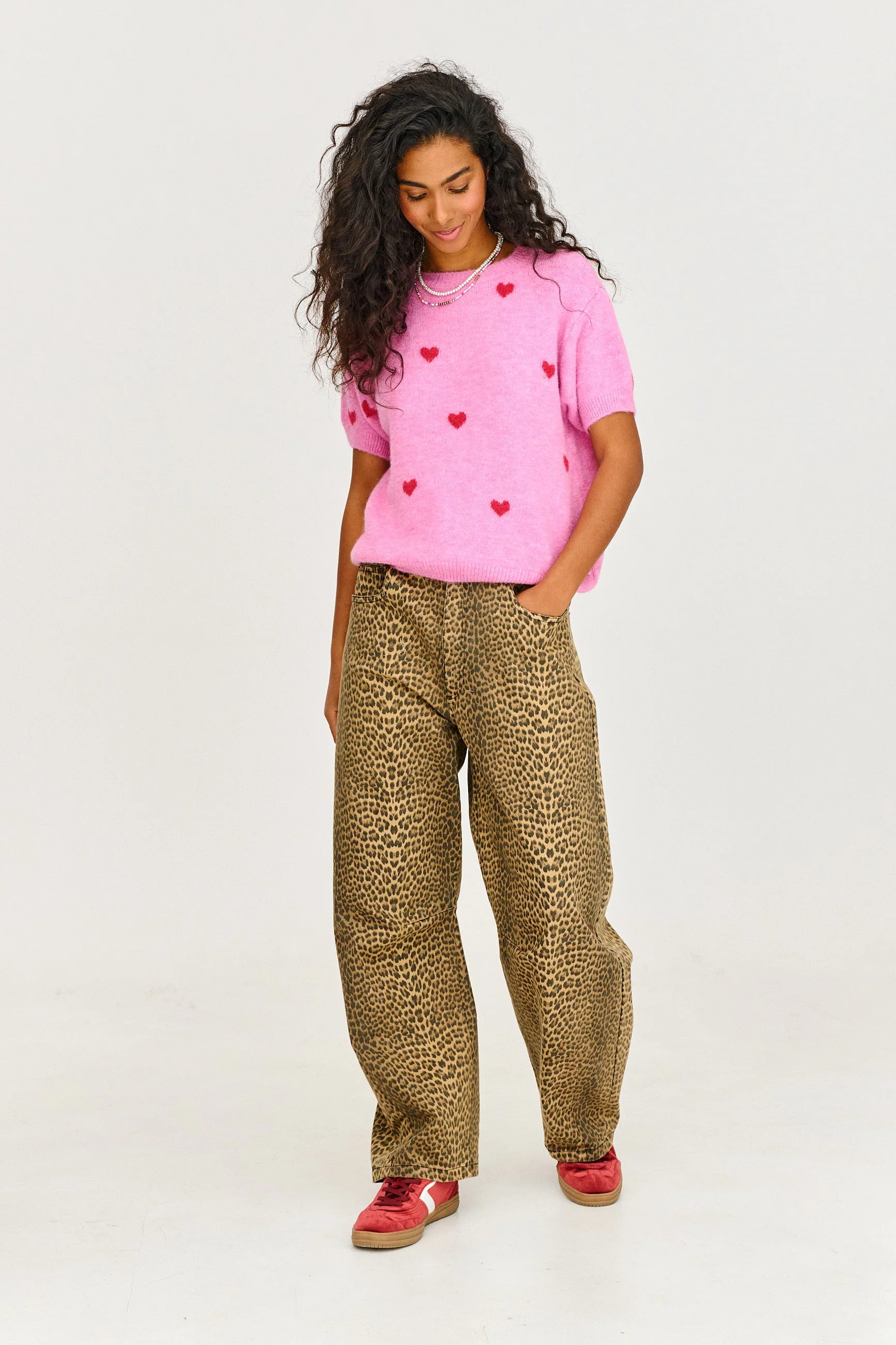 Heartbeat short-sleeved sweater - Image 6
