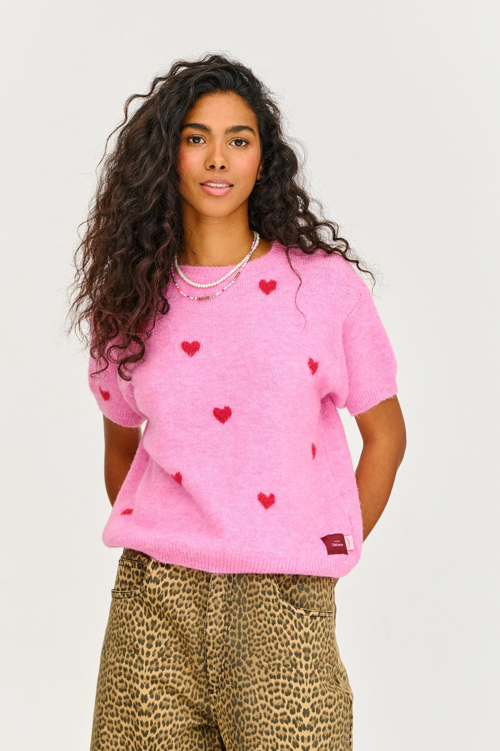 Heartbeat short-sleeved sweater - Image 8