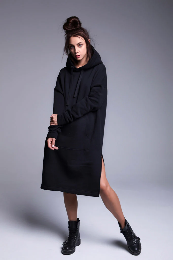 Hold Fast To Dreams longline hoodie - Image 11