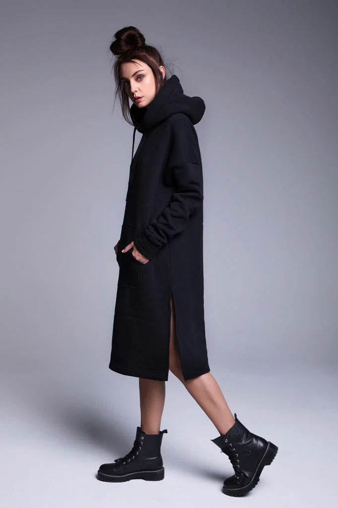 Hold Fast To Dreams longline hoodie - Image 14