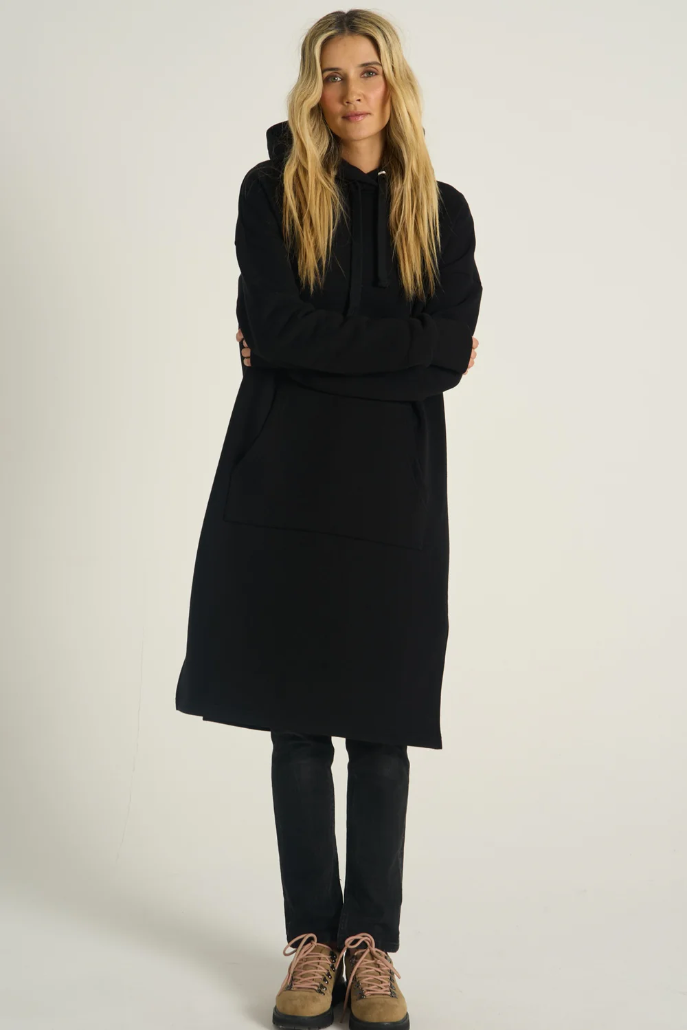 Hold Fast To Dreams longline hoodie - Image 21