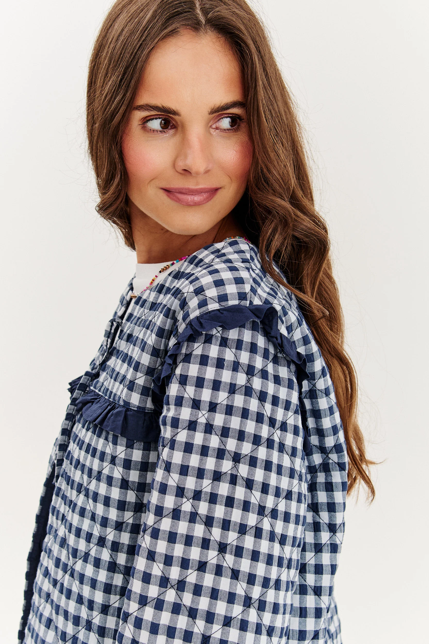 Indigo Charm lightweight quilted jacket - Image 10