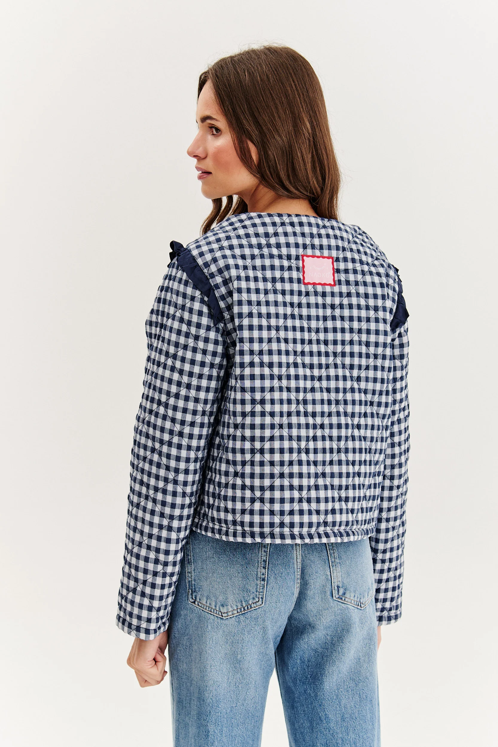 Indigo Charm lightweight quilted jacket - Image 12