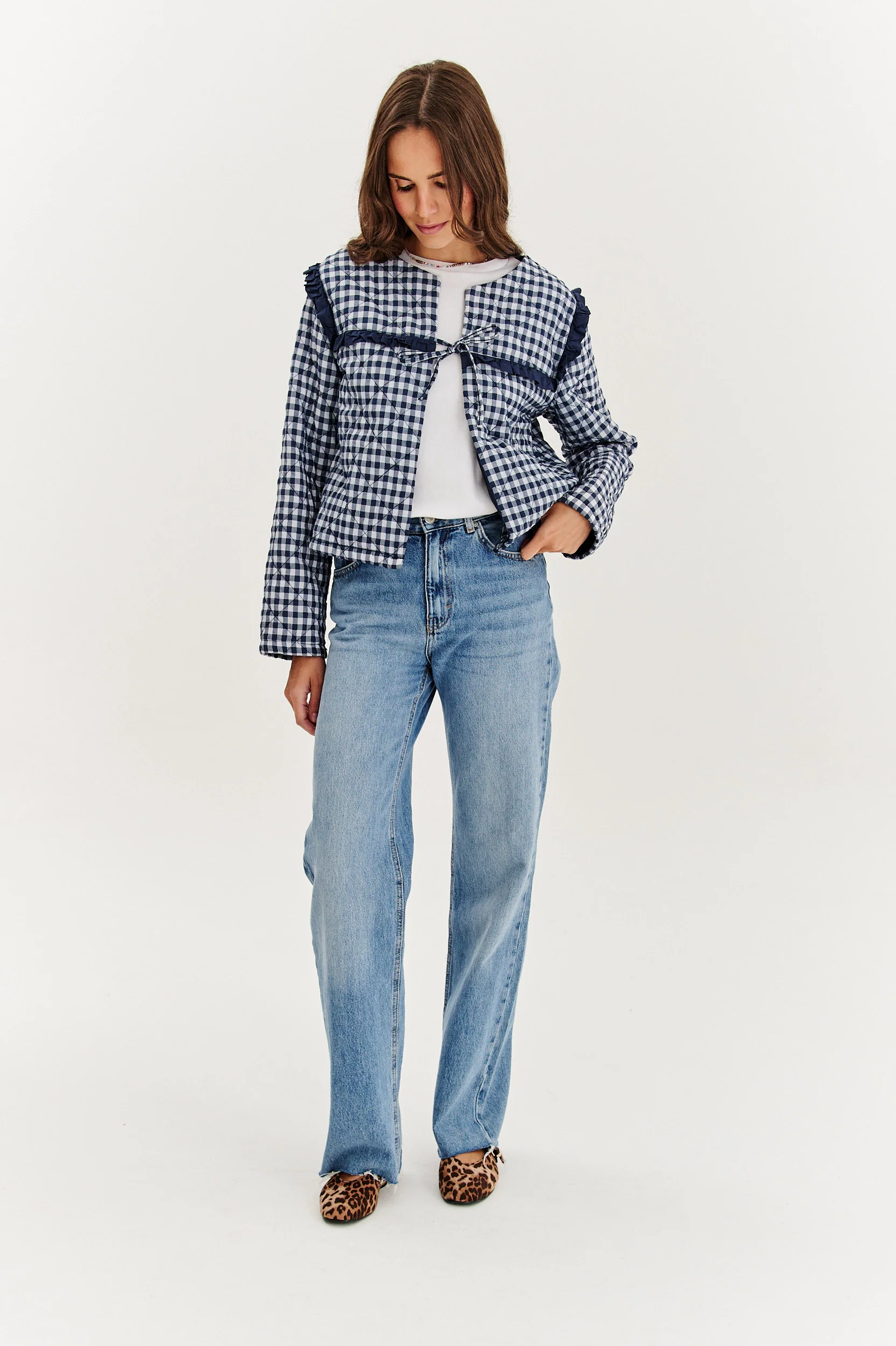 Indigo Charm lightweight quilted jacket - Image 9