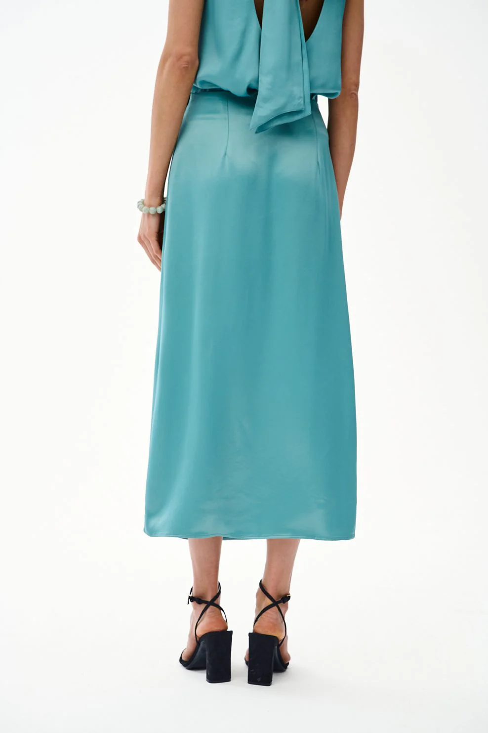 Juicy Chill Midi Skirt with Lace - Image 4