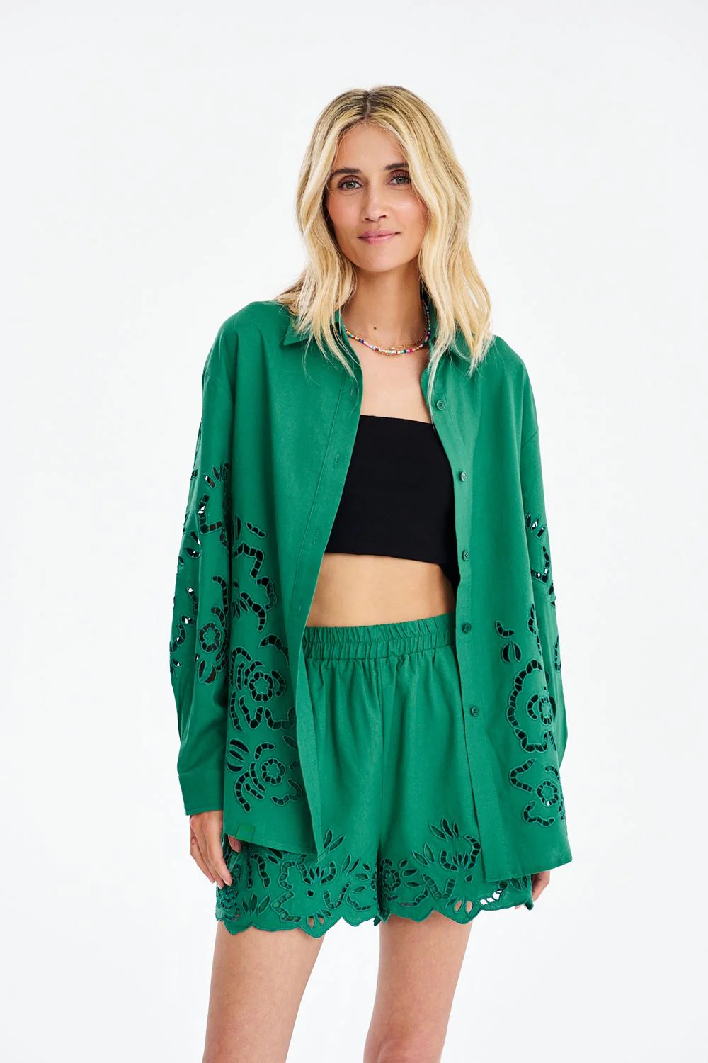 The Quiet Coastline linen shirt