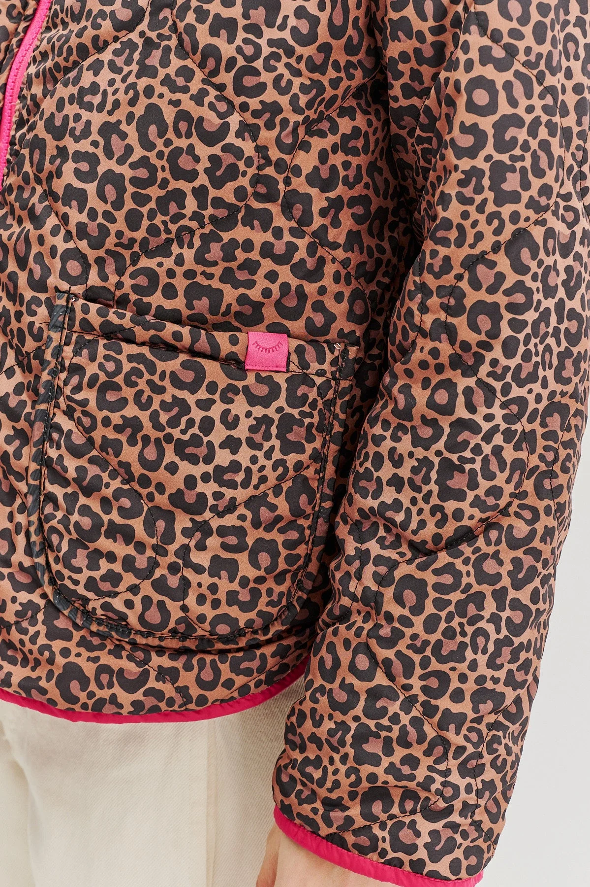 Pink Cheetah reversible jacket - Image 19