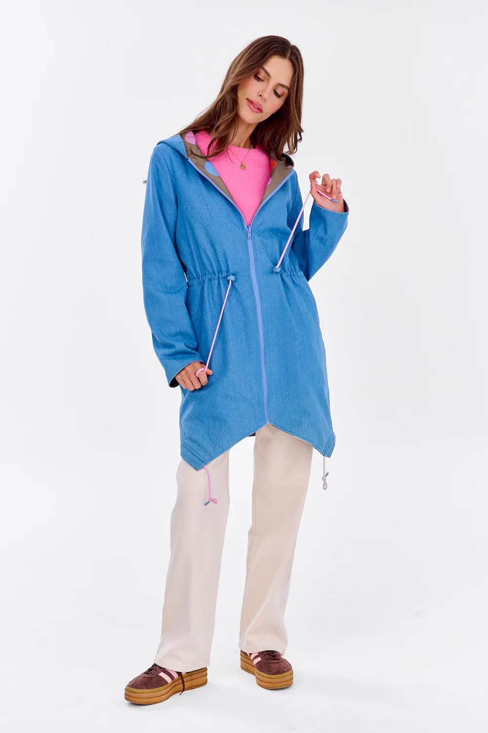 Moon Dots reversible parka - Image 12