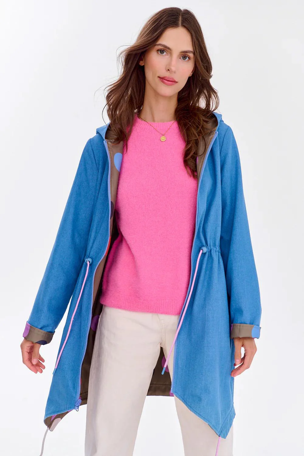Moon Dots reversible parka - Image 14