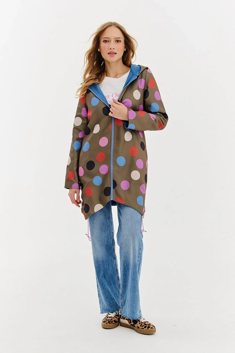 Moon Dots reversible parka - Image 16