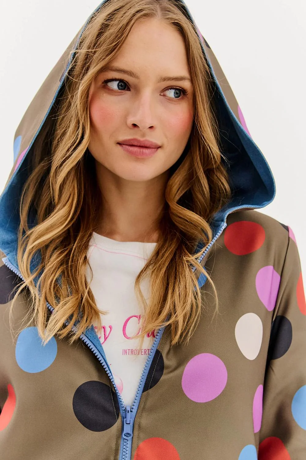 Moon Dots reversible parka - Image 19