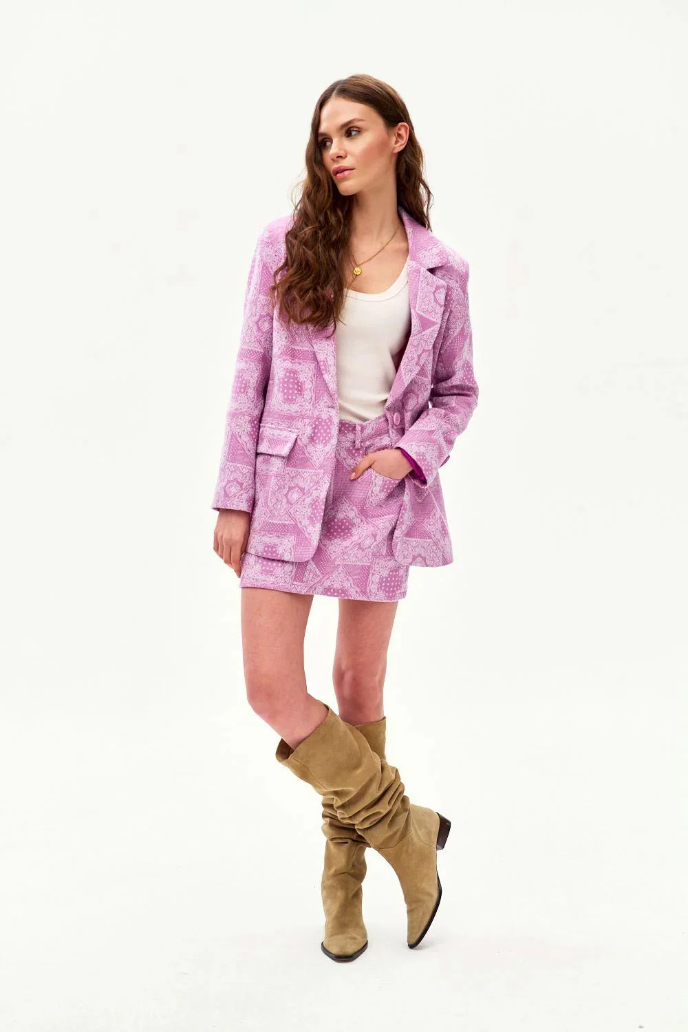 Paisley Romance Mini Skirt - Image 4