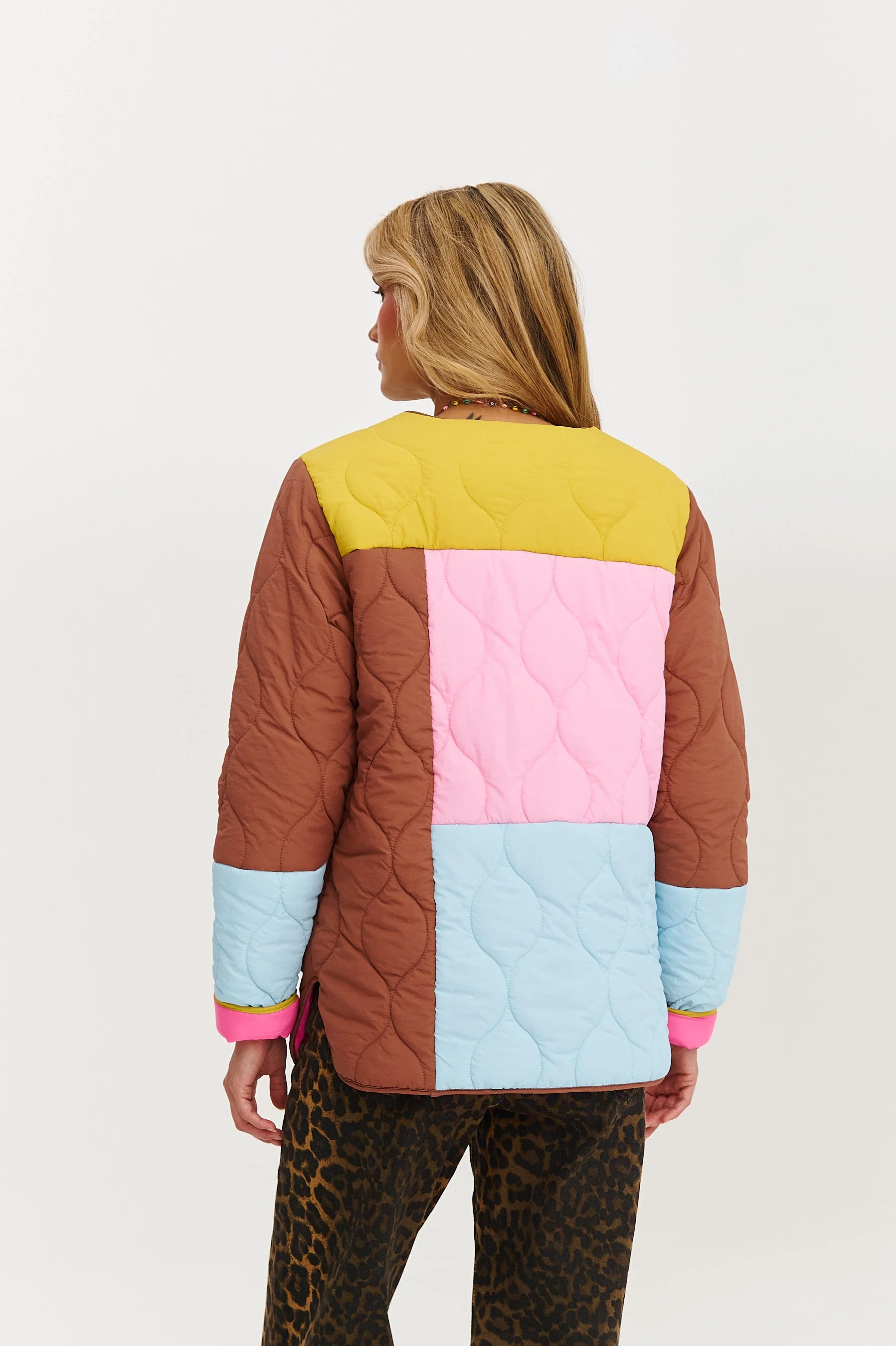 Pastel Harmony quilted jacket - Image 12