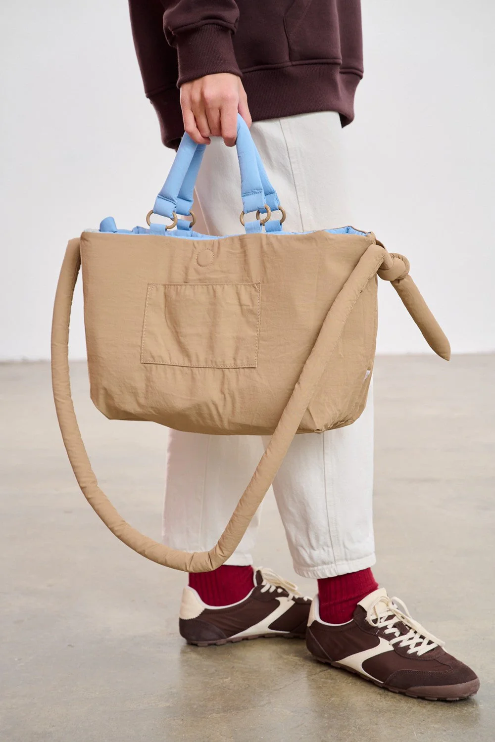 Sky Match quilted bag - Image 16