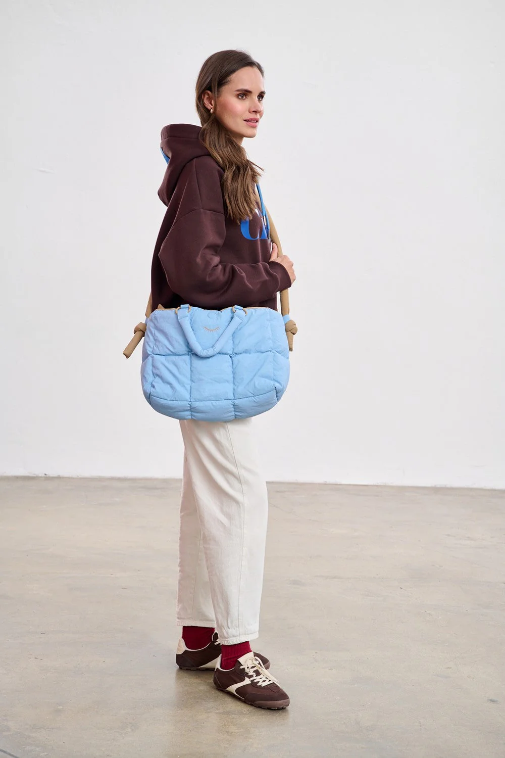 Sky Match quilted bag - Image 8