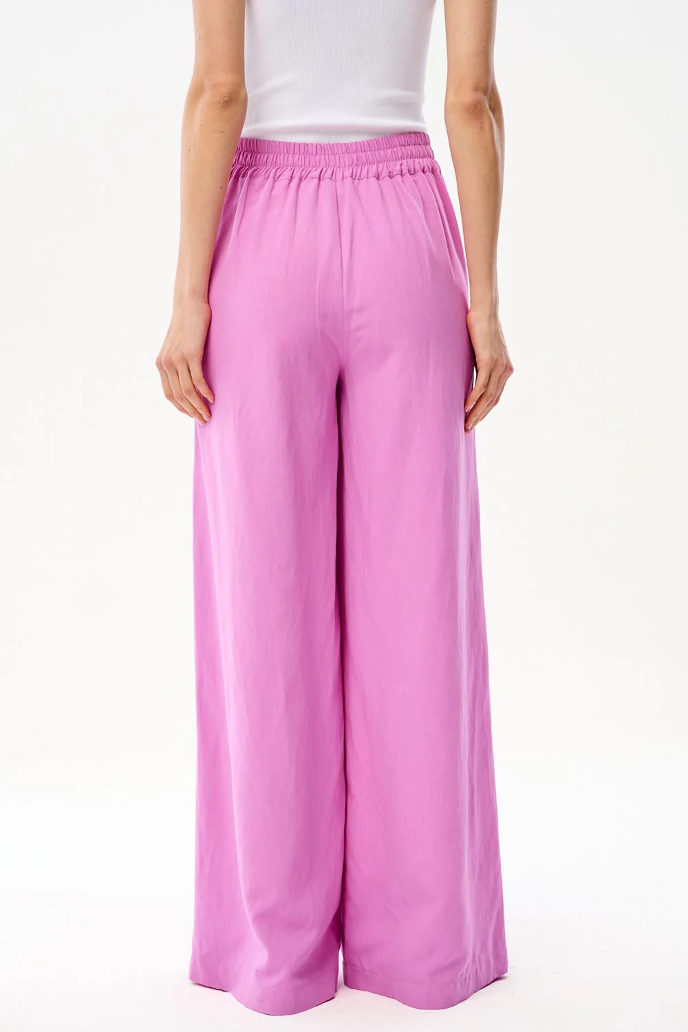 Primavera Wide-Leg Linen Pants - Image 4