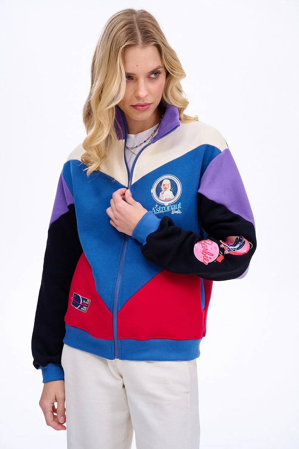 Retro Future Zipped Sweatshirt - Image 8
