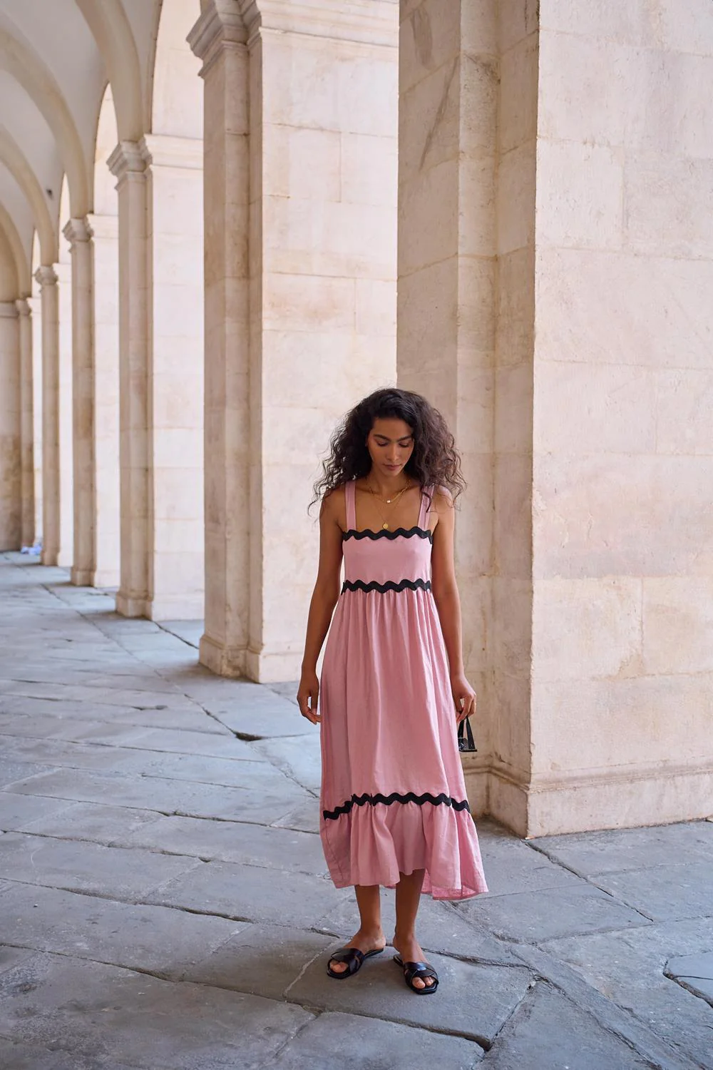 Rosewater Kiss midi dress - Image 13